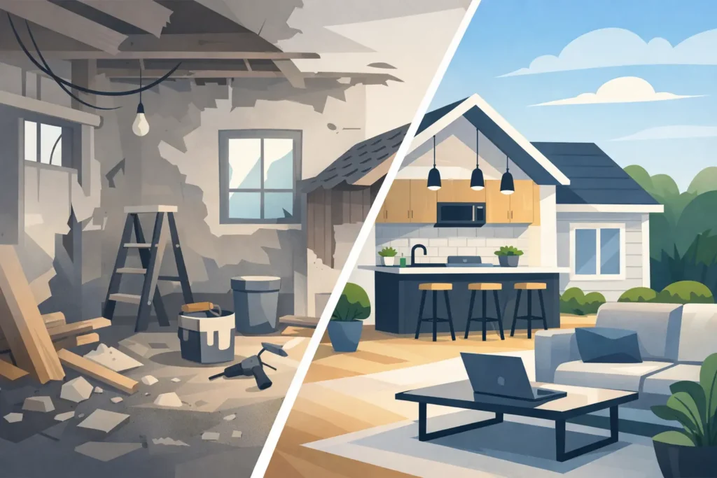 Renovation Loan Before and After Costs